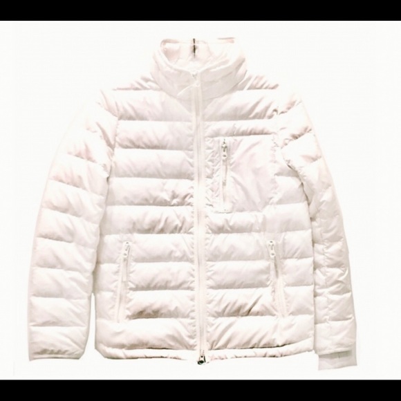 J. Crew Jackets & Blazers - J. Crew Lightweight Zip-Up Puffer Jacket in Ivory S